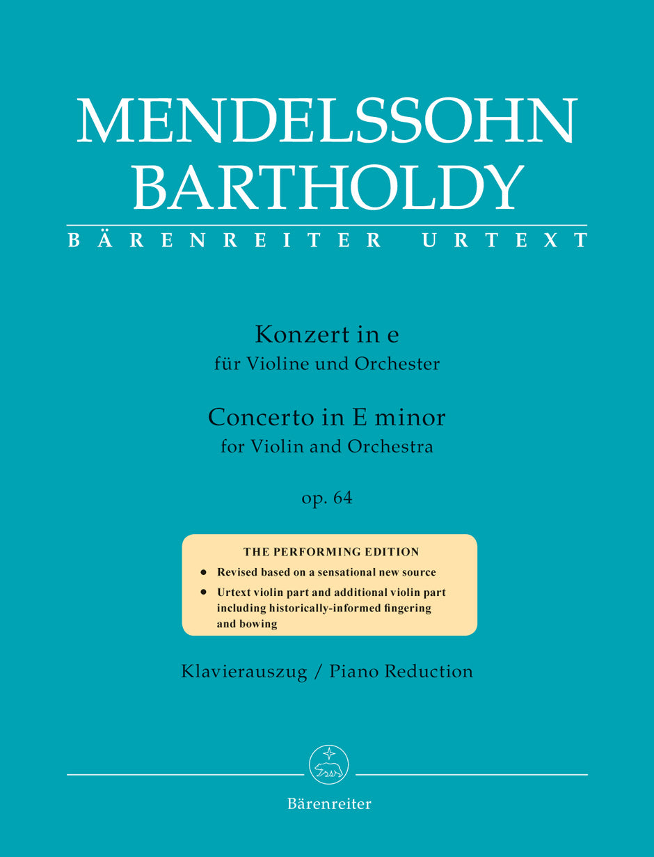 Mendelssohn: Violin Concerto in E Minor, Op. 64 – Ficks Music