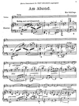 Schillings: Am Abend