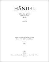 Handel: Concerto grosso in G Minor, HWV 324, Op. 6, No. 6