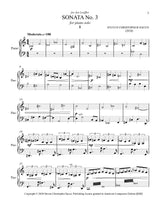 Sacco: Piano Sonata No. 3