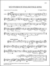 Vaughan Williams: 6 Studies in English Folk Song (arr. for Horn in F)