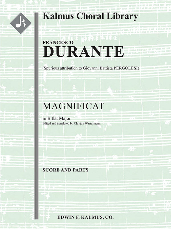 Durante: Magnificat in B-flat Major