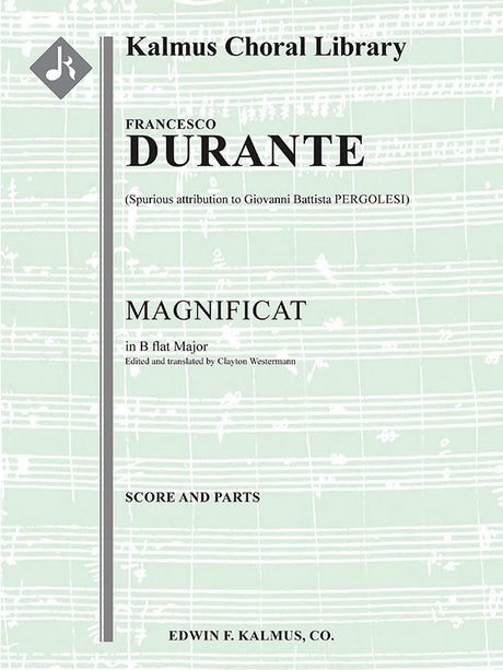 Durante: Magnificat in B-flat Major