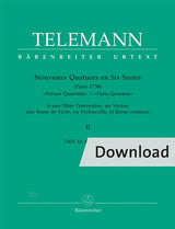 Telemann: Nouveaux Quatuors ("Paris Quartets") - Volume 2
