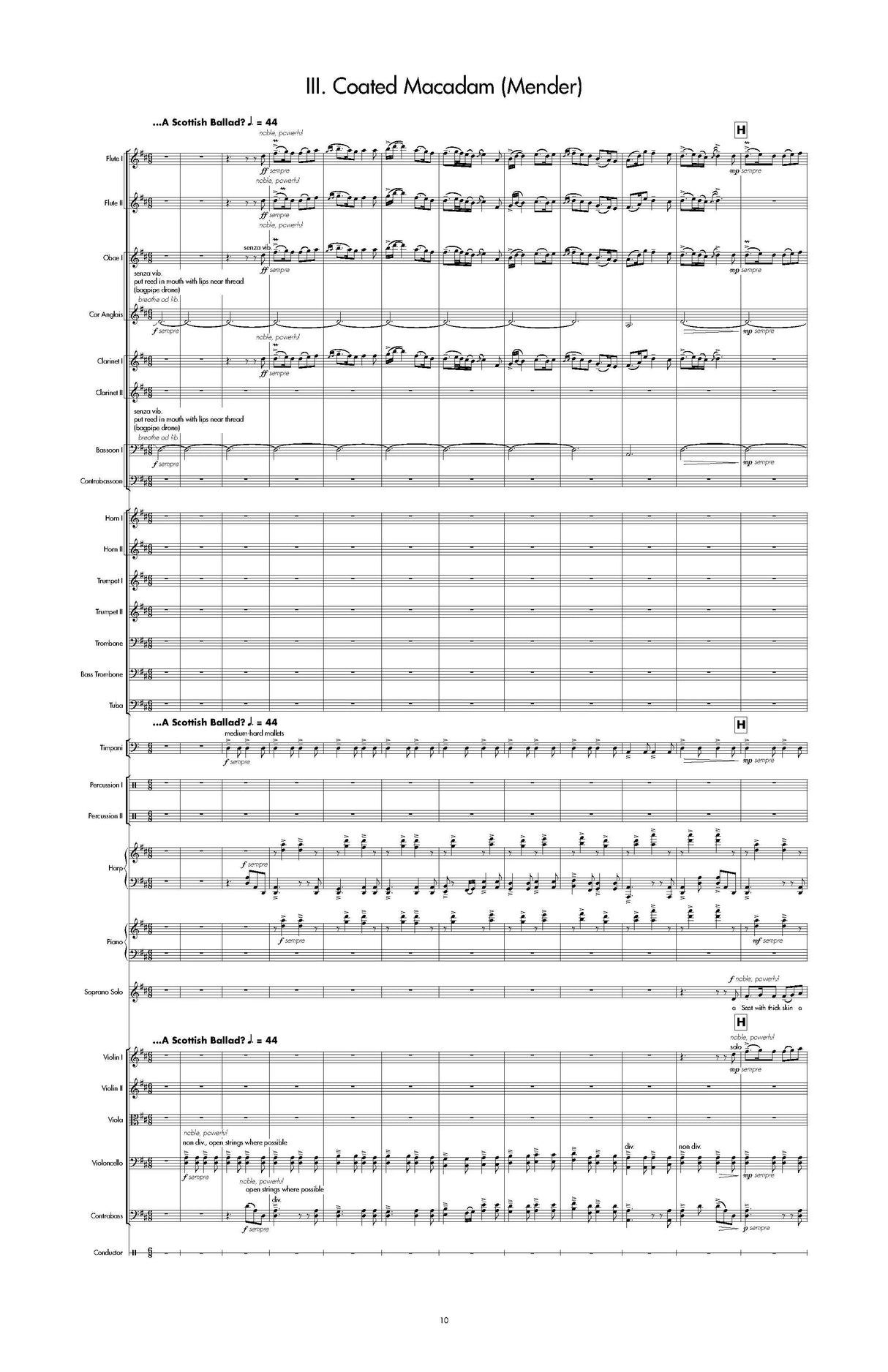 Rowe: 5 Views Re/Dux (Version for Soprano & Chamber Orchestra)