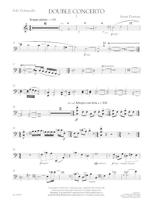 Dorman: Double Concerto