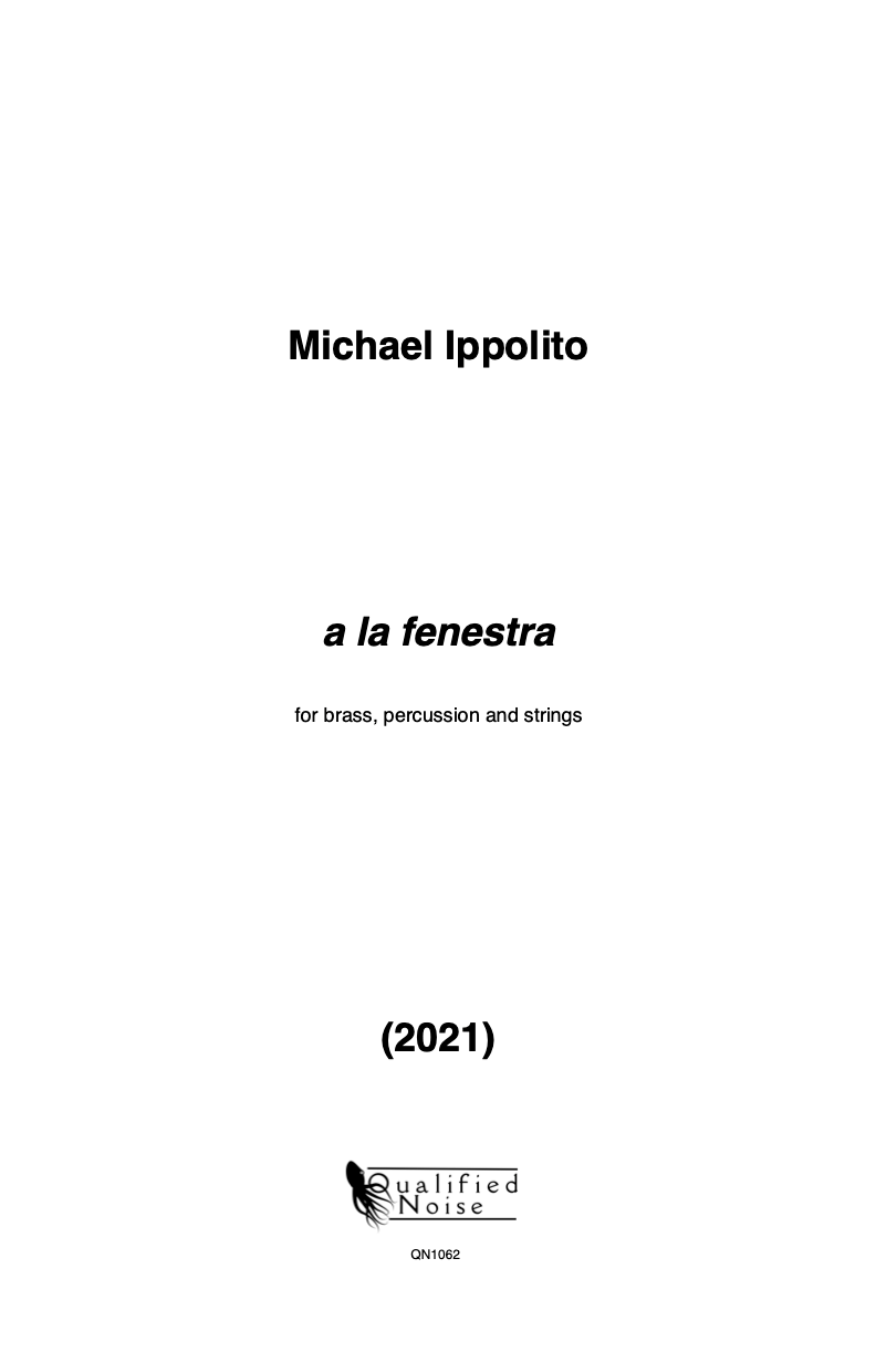 Ippolito: a la fenestra