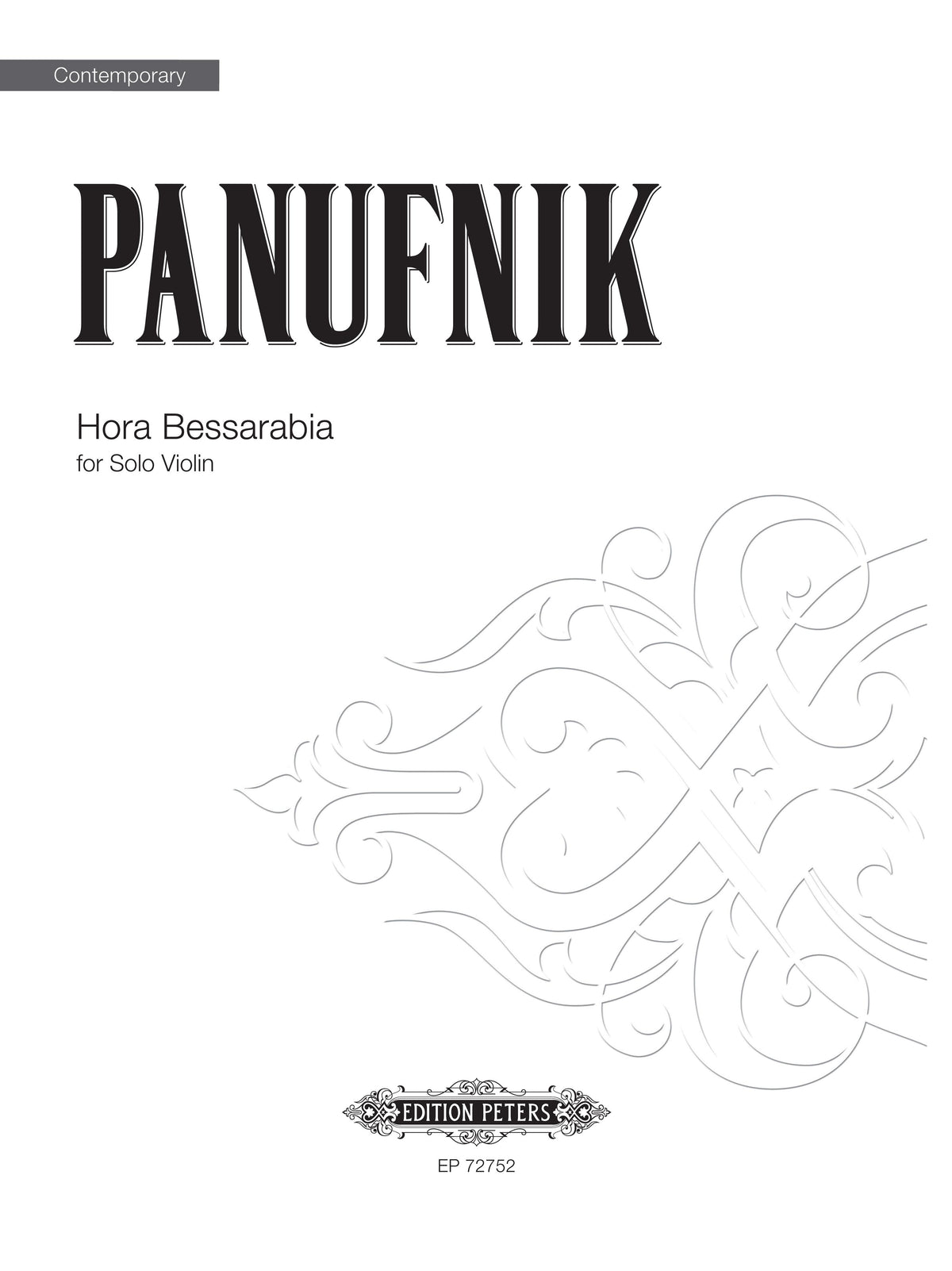 Panufnik: Hora Bessarabia for Solo Violin