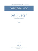 Galindo: Let's Begin
