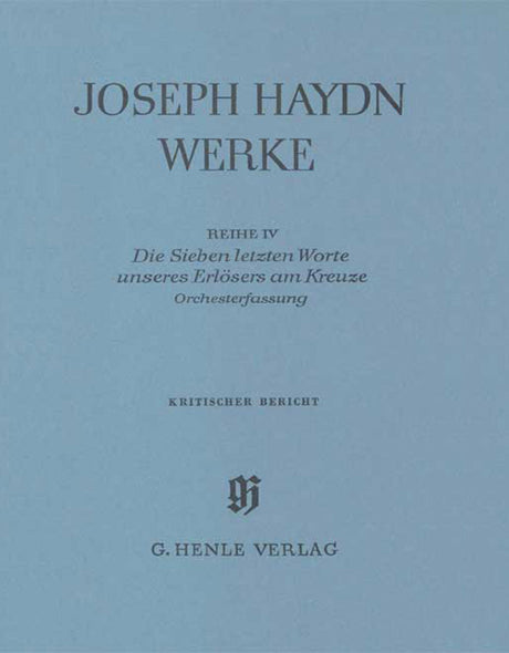 Haydn: The Seven Last Words of Christ, Hob. XX:1A