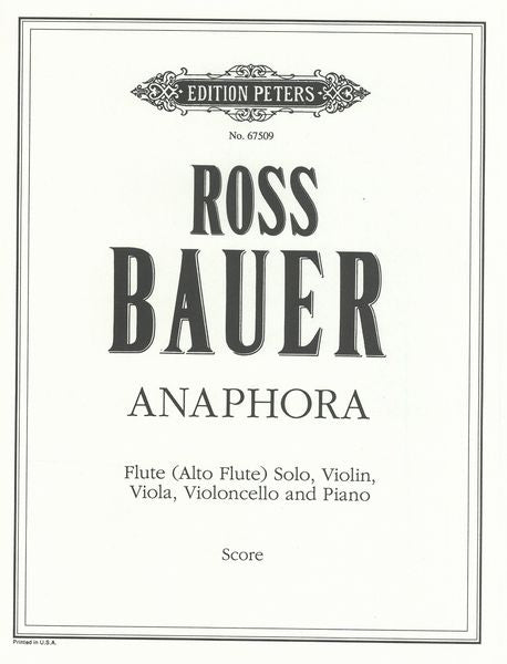 Bauer: Anaphora