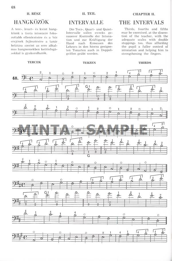 Double Bass Method - Volume 3a