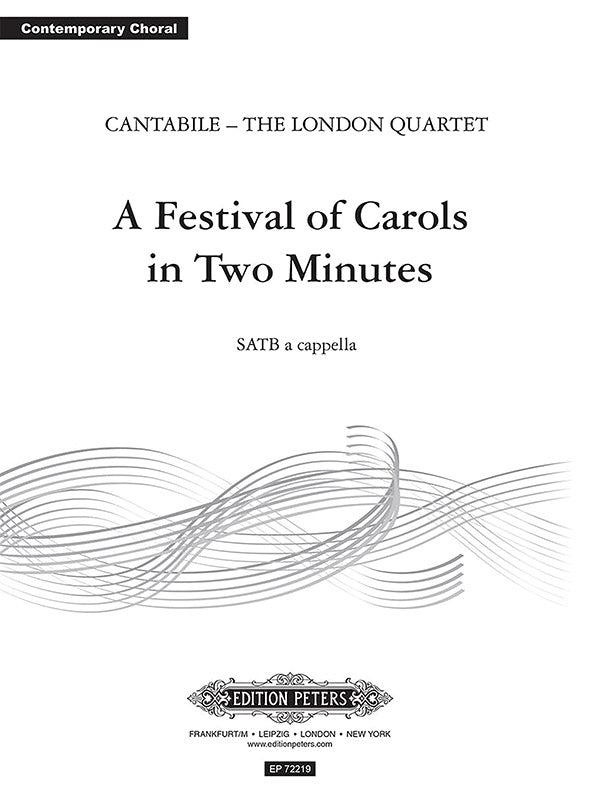 Cantabile Quartet: A Festival of Carols in Two Minutes
