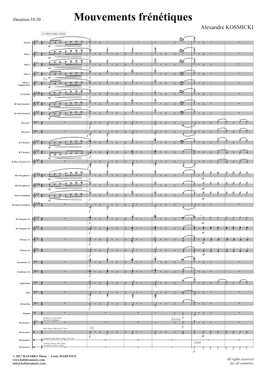 Kosmicki: Mouvements Frénétiques