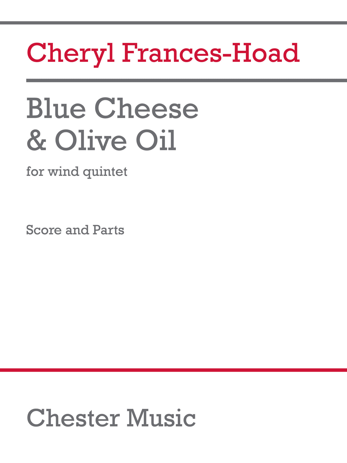 Frances-Hoad: Blue Cheese & Olive Oil