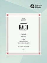 Bach: Prelude BWV 999 and Fugue nach BWV 1000, 1001, 539