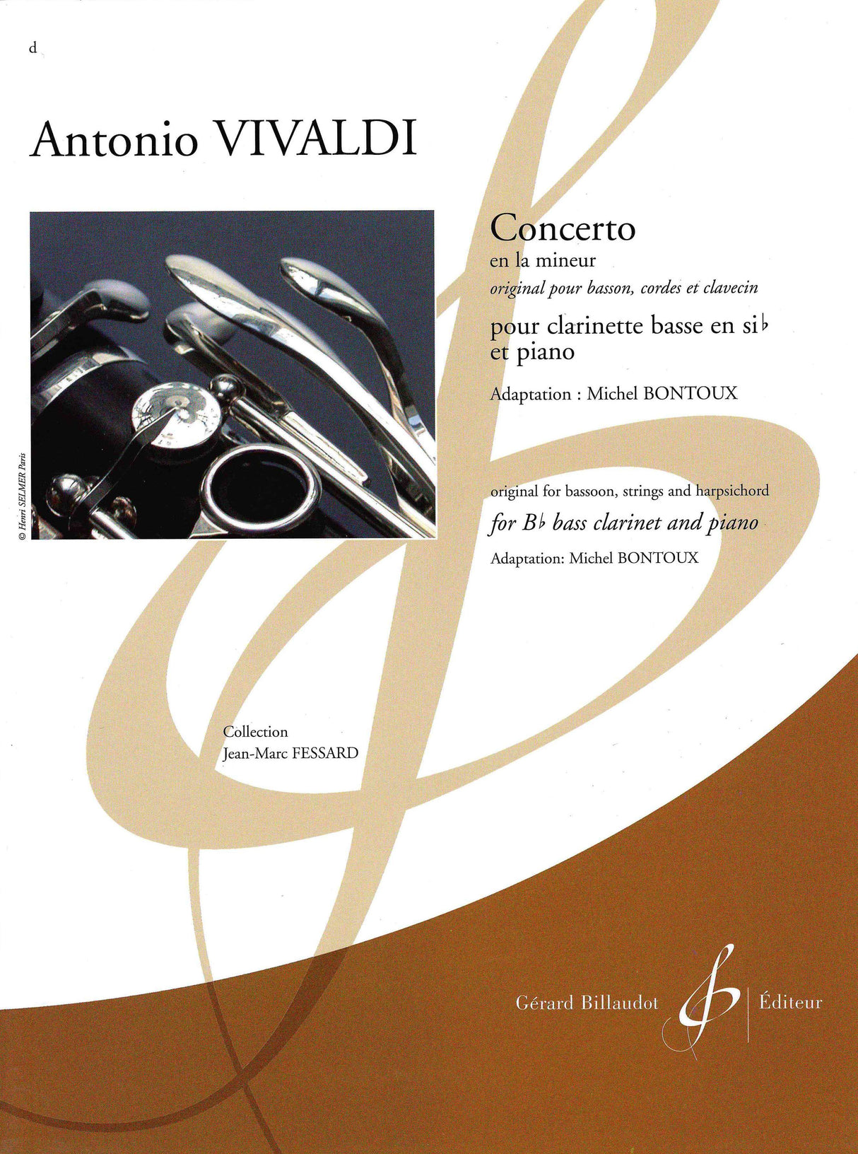 Vivaldi: Concerto in A Minor, RV 497 (arr. for bass clarinet & piano)