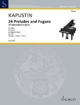 Kapustin: 24 Preludes and Fugues, Op. 82 - Volume 1