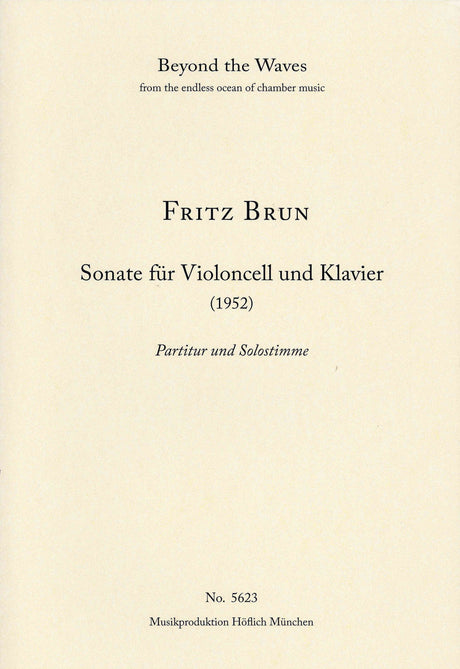 Brun: Cello Sonata in F Minor