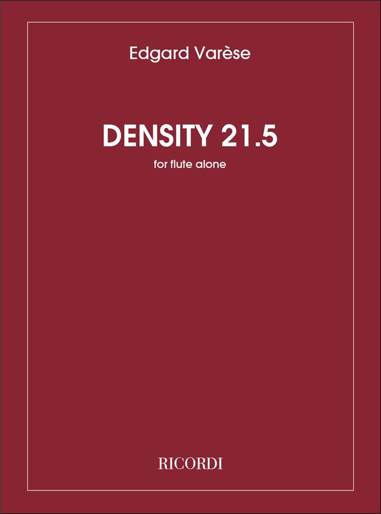 Varèse: Density 21. 5 – Ficks Music