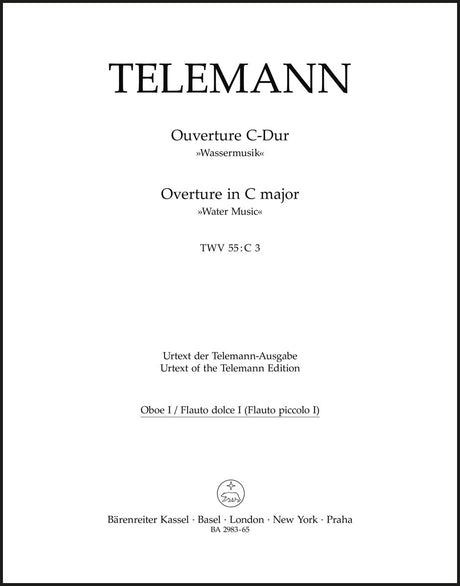 Telemann: Overture in C Major, TWV 55:C3