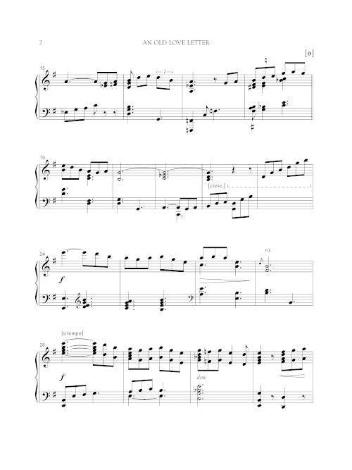 Price: An Old Love Letter