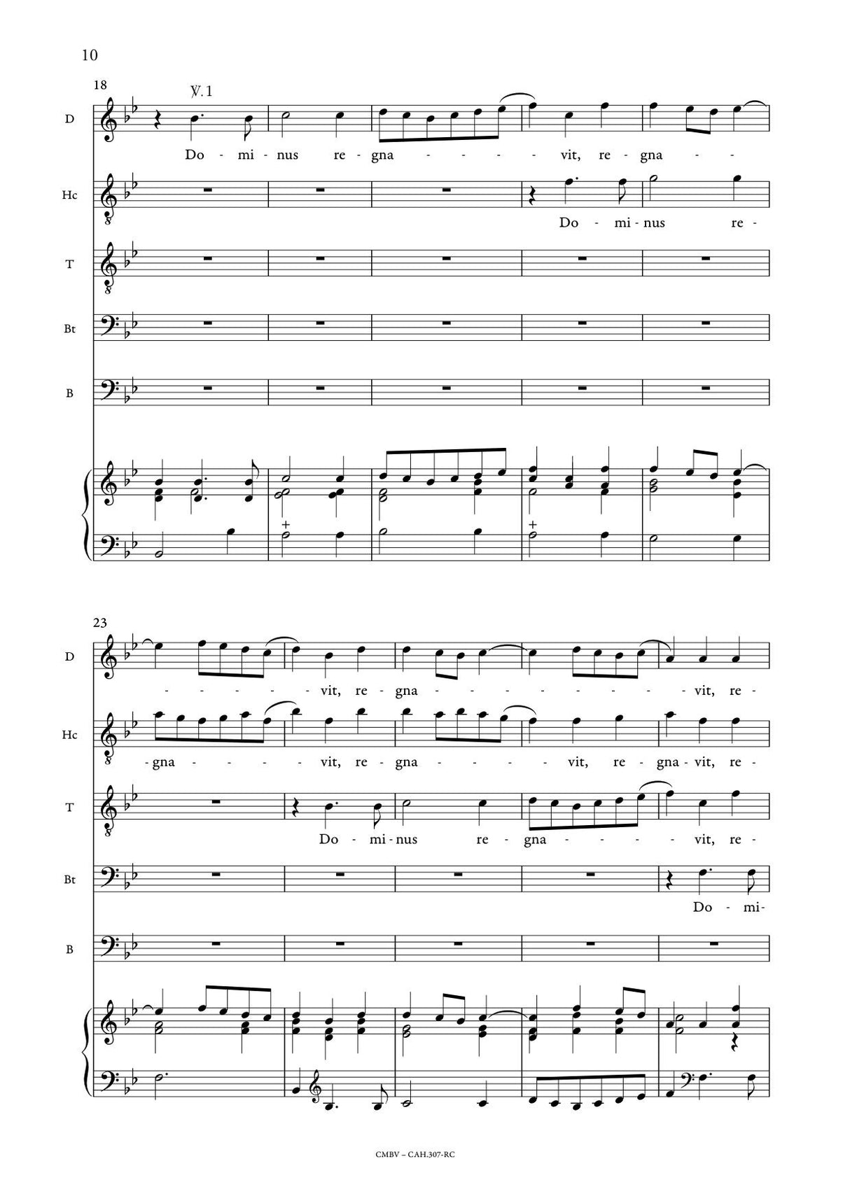 Delalande: Dominus regnavit, S. 65