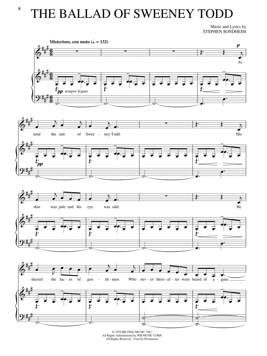 Sondheim: Sweeney Todd