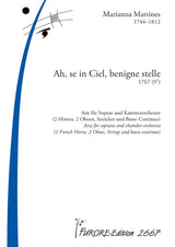 Martines: Ah, se in Ciel, benigne stelle