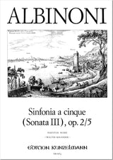 Albinoni: Sinfonia a cinque in A Major, Op. 2, No. 5