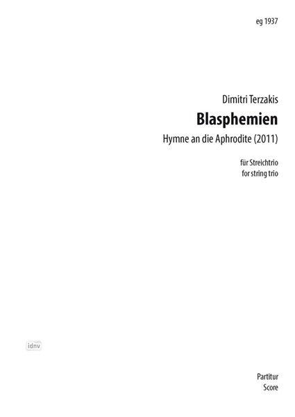 Terzakis: Blasphemies