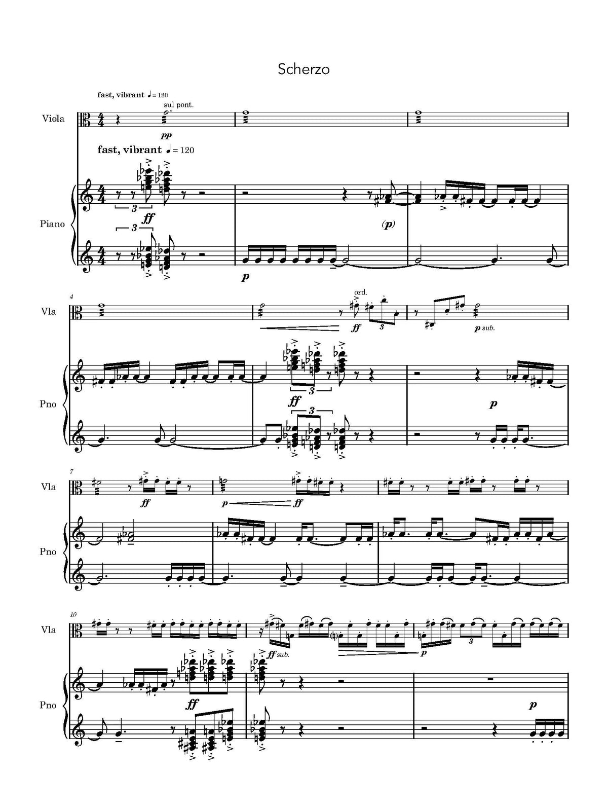 Liptak: Viola Sonata