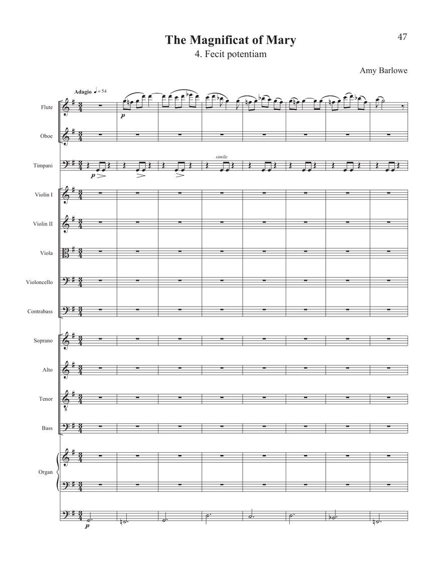 Barlowe: The Magnificat of Mary