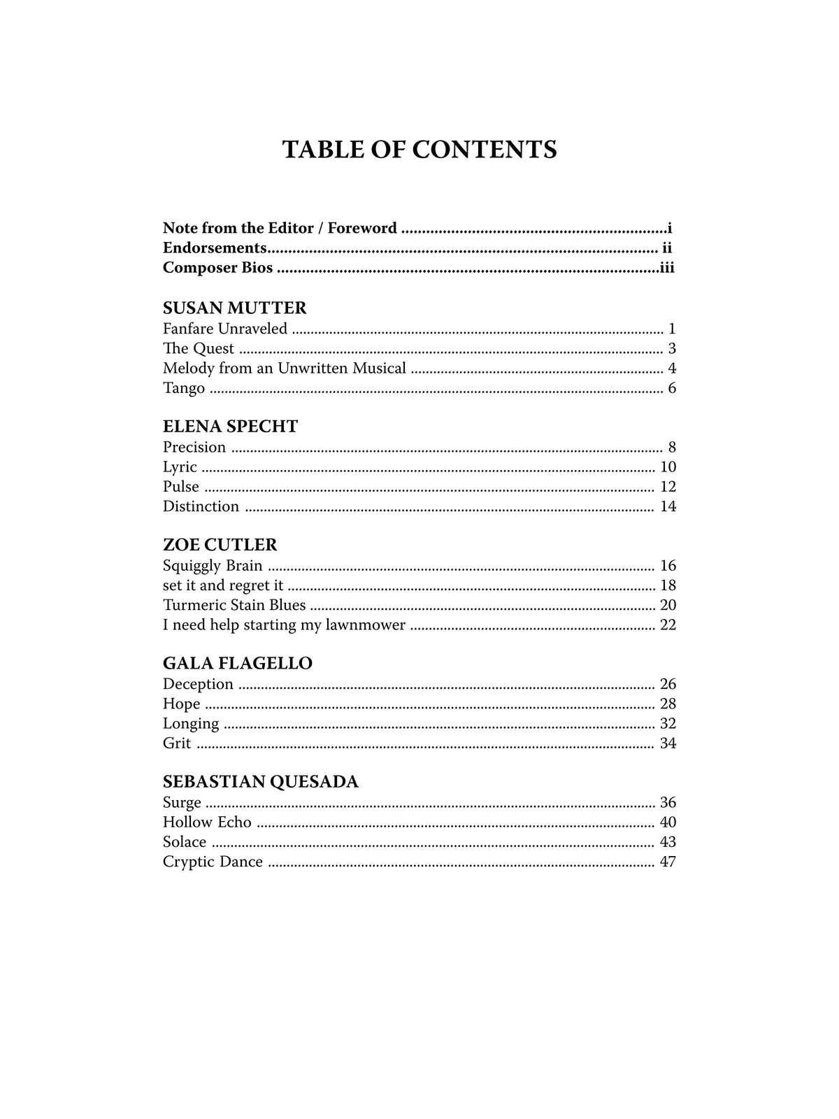 Concert Etudes for Solo Trombone