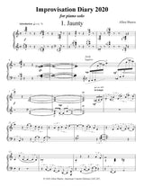 Shawn: Improvisation Diary 2020