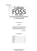 Foss: For Toru