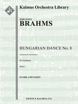 Brahms: Hungarian Dance No. 8 (arr. for orchestra)