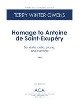 T.W. Owens: Homage to Antoine de Saint-Exupery