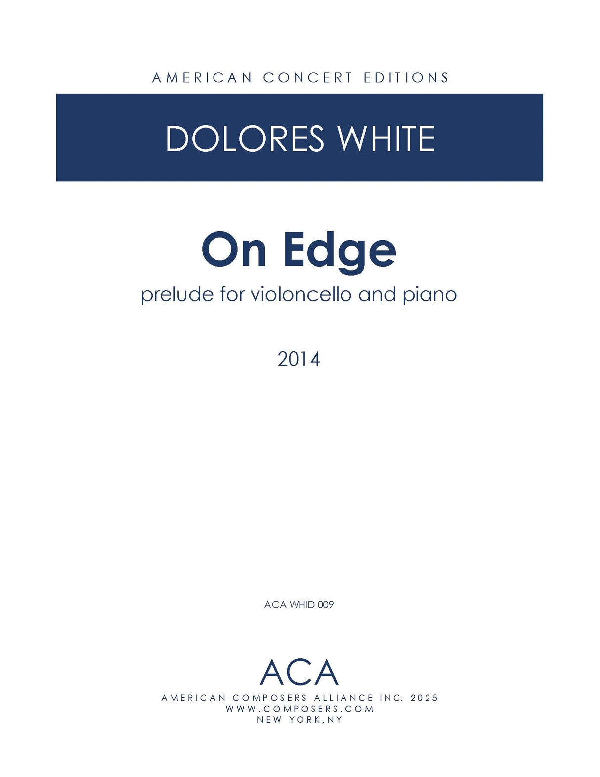 White: On Edge