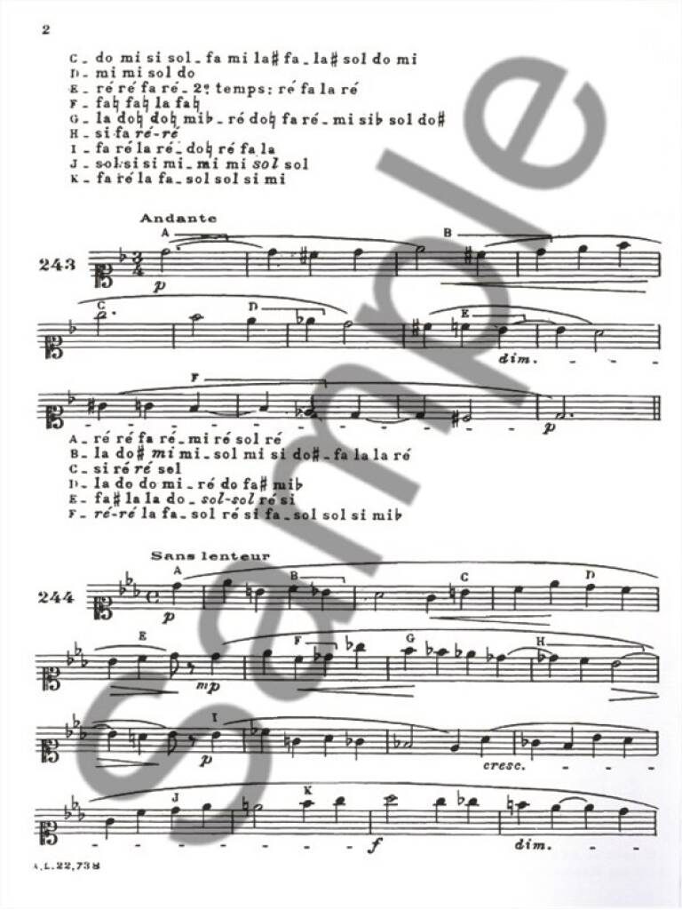 Challan: Basses et Chants Donnés - 6b (Ensemble des Accords - Altérations)