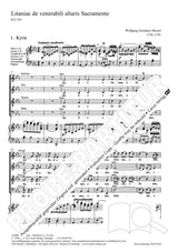 Mozart: Litaniae de venerabili altaris Sacramento, K. 243