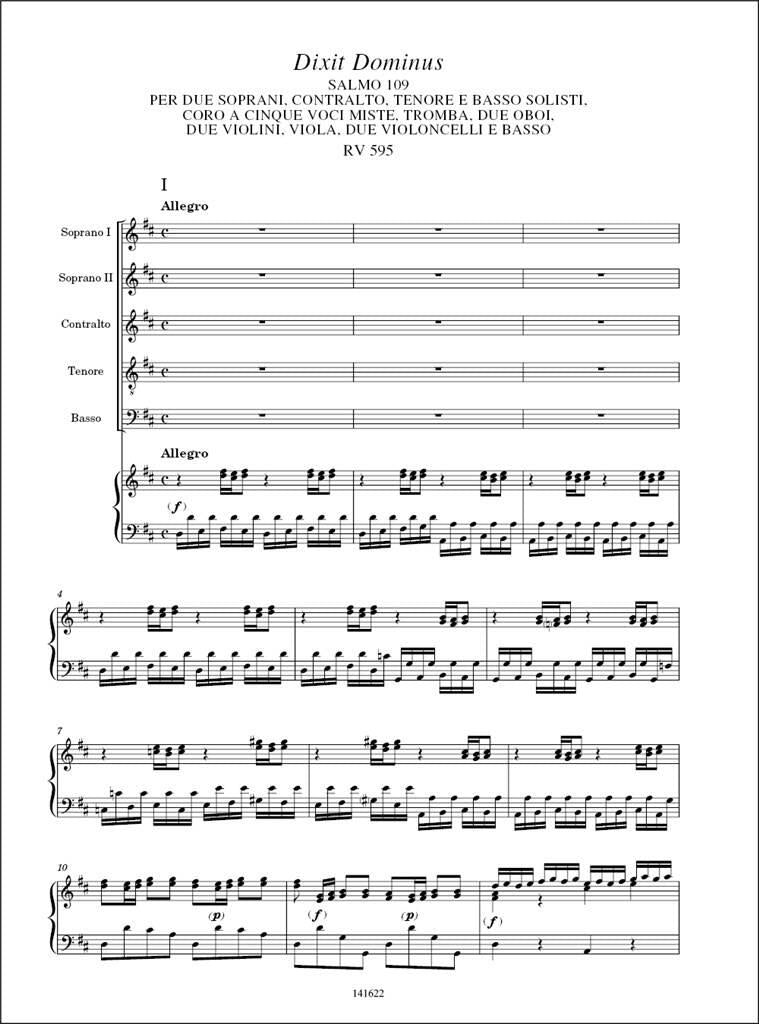 Vivaldi: Dixit Dominus, RV 595