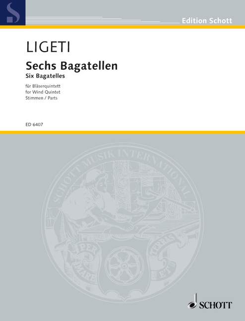 Sheet music composed by György Ligeti (1923-2006) – Ficks Music