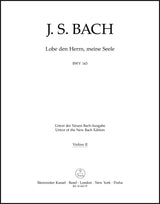 Bach: Lobe den Herrn, meine Seele, BWV 143