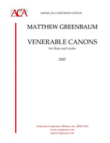 Greenbaum: Venerable Canons