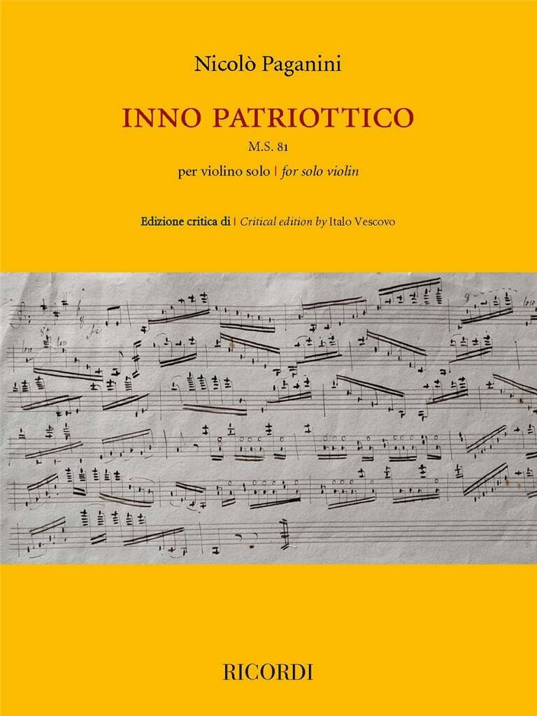 Paganini: Inno Patriottico, MS 81