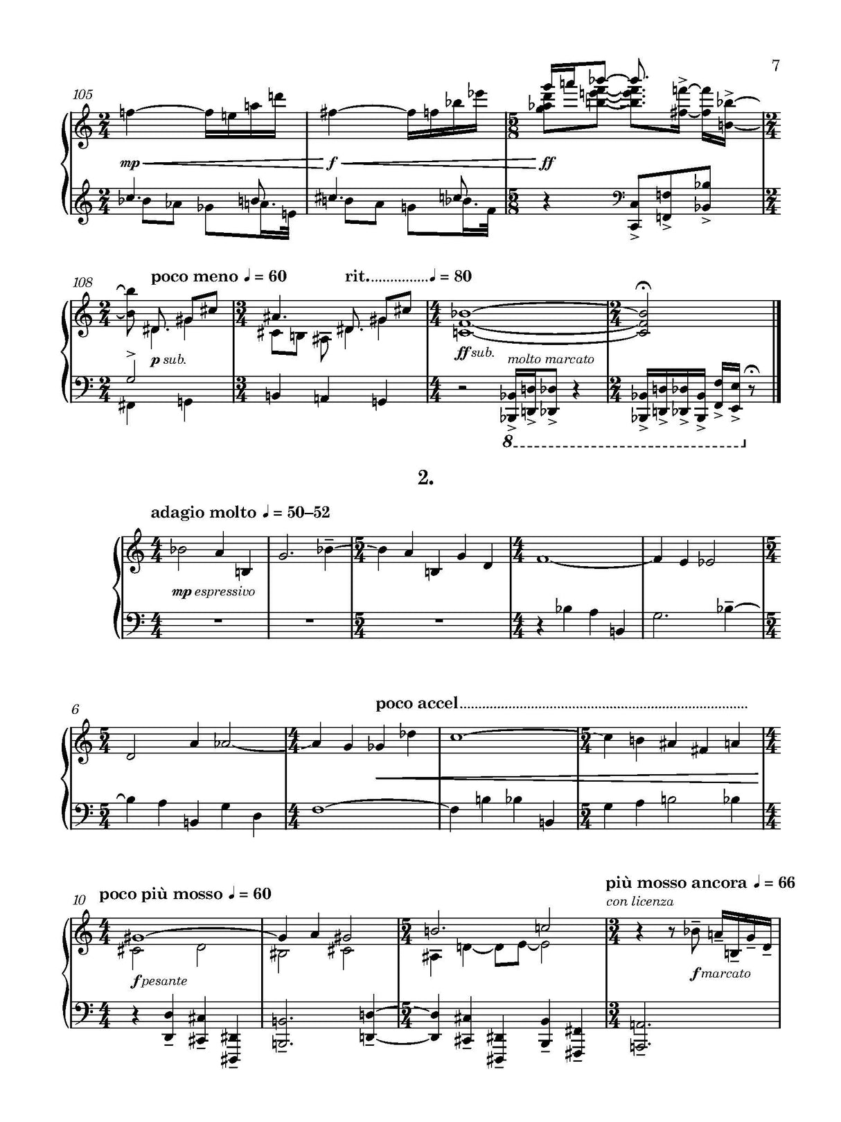 R. Stern: Piano Sonata