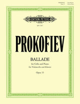 Ballade for Cello and Piano, Op. 15