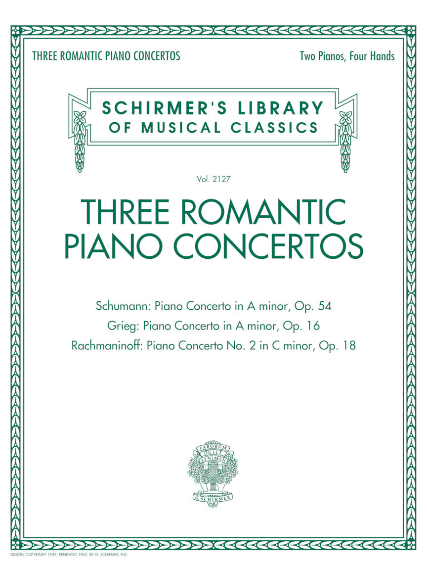 3 Romantic Piano Concertos – Ficks Music