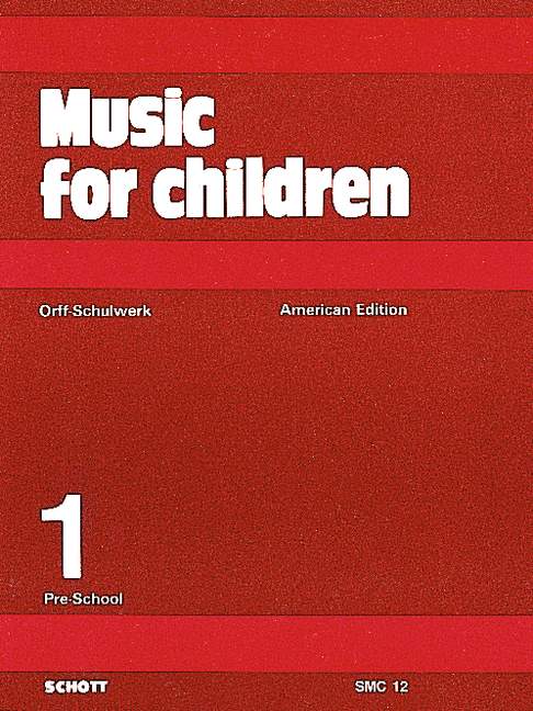 Orff: Music for Children - Volume 1 (Pre-School)